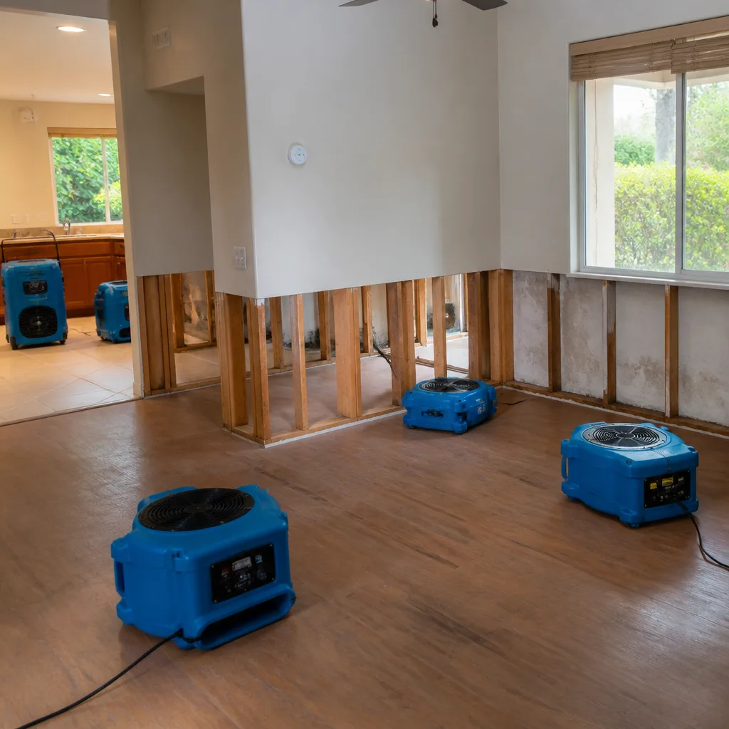 Water damage drying